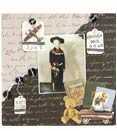 Scrapbook page example, children