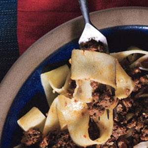 Pappardelle Bolognese
